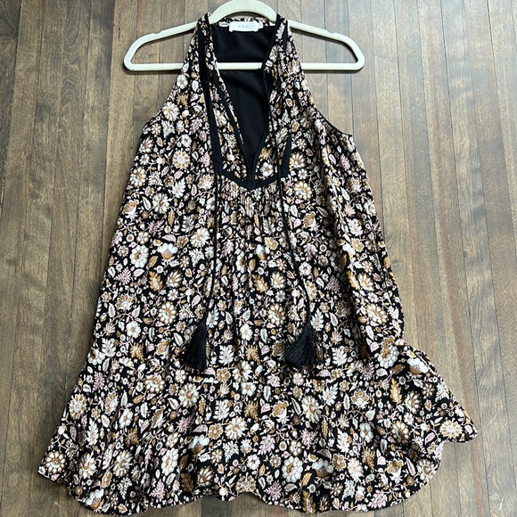 ALC Silk Floral Mini Dress - Picture 3 of 6